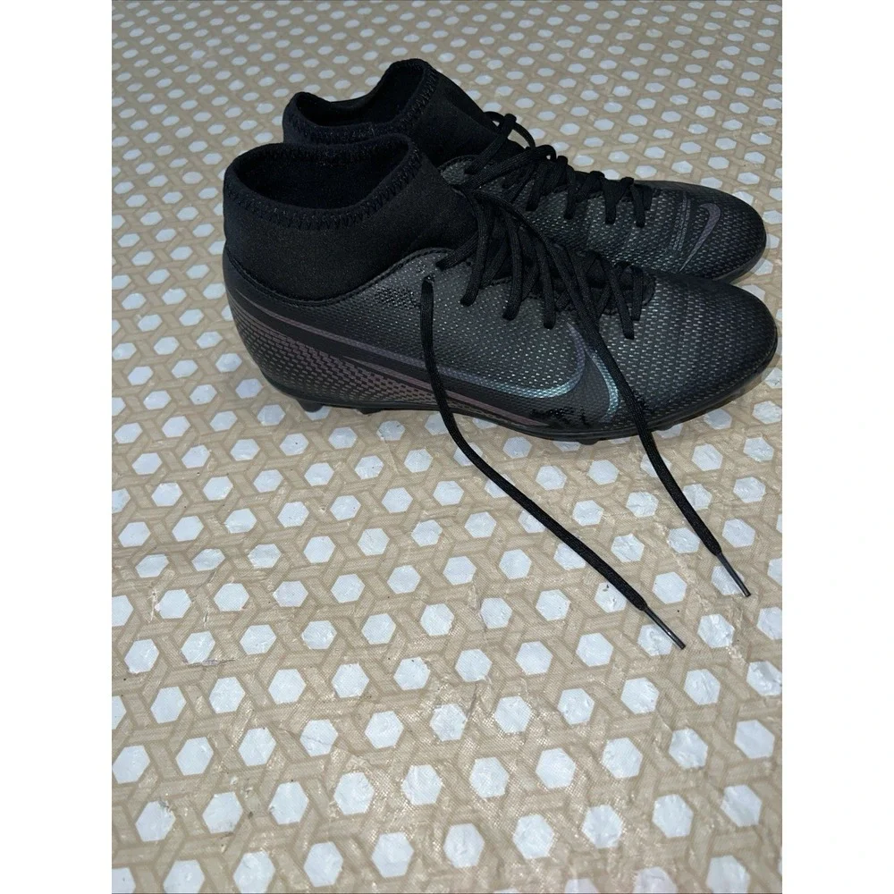 Nike Men's Mercurial Superfly 6  Soccer Cleats AH7362-001 Black Size 5.5